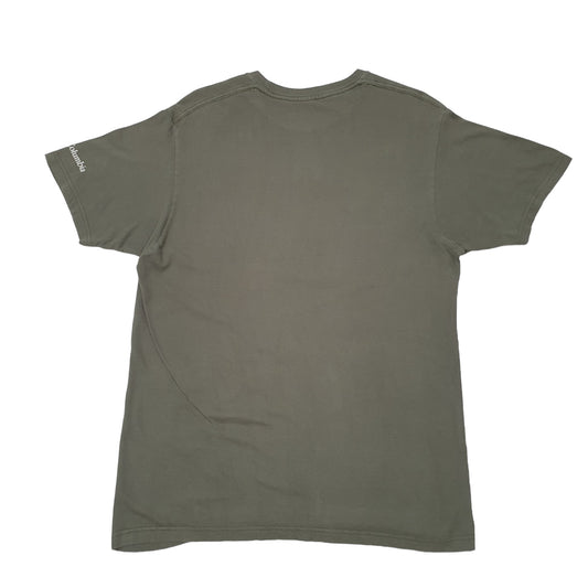 Mens Khaki Columbia Sportswear Short Sleeve T Shirt