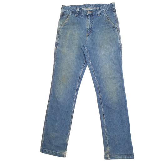 Mens Blue Carhartt Carpenter JeansW31 L32