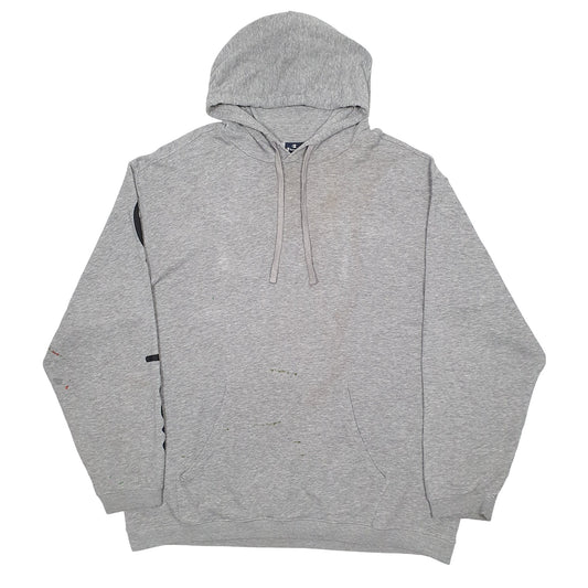 Mens Grey Champion Hoodie Jumper