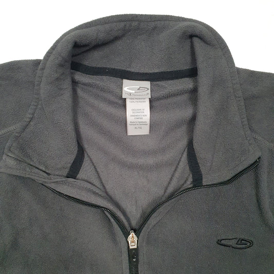 Mens Grey Champion Full Zip Jumper