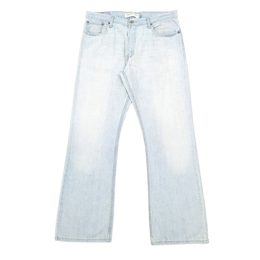 Levis 527 Bootcut Fit Jeans W34 L30 Blue