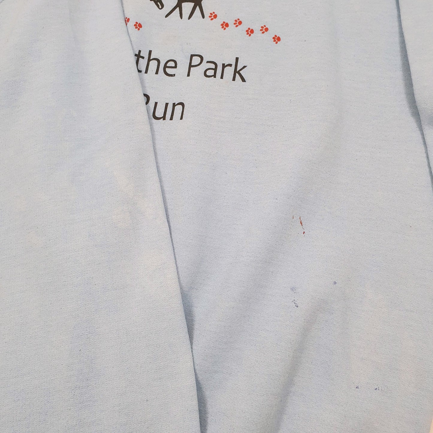 Jerzees Paws in the Park Charity Crewneck XL Blue