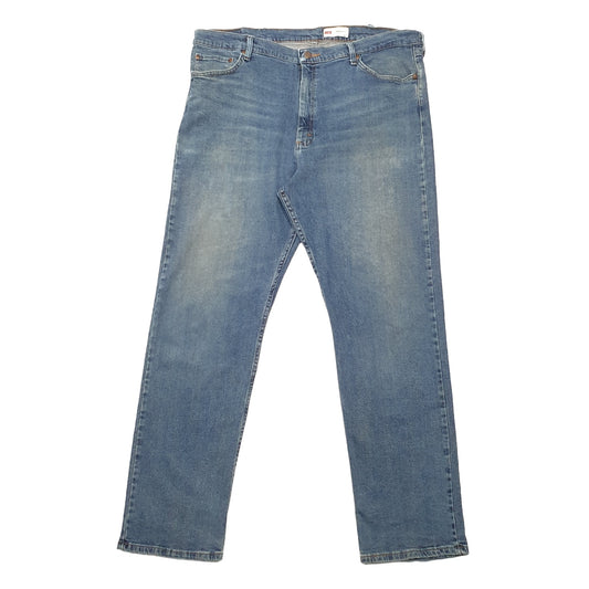 Wranglers Regular Regular Fit Jeans W40 L32 Blue