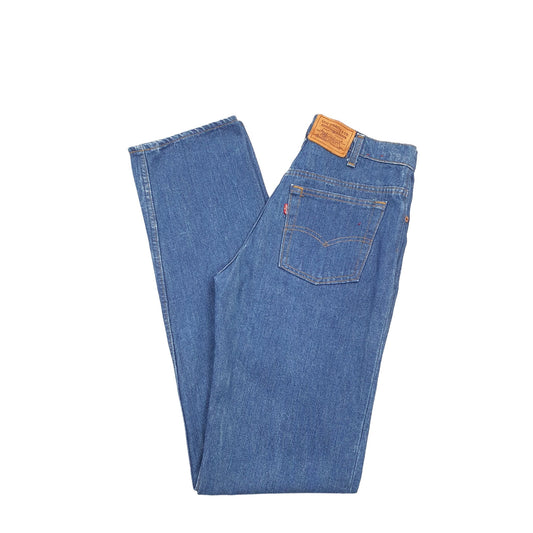 Levis Casual Straight Fit Vintage Jeans W30 L36 Blue