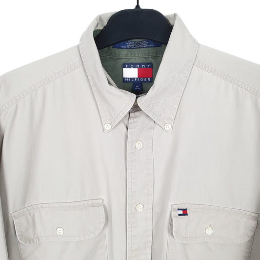 Tommy Hilfiger Long Sleeve Regular Fit Shirt Beige