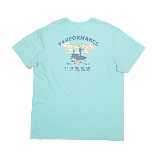 Mens Blue Columbia Sportswear Short Sleeve T Shirt
