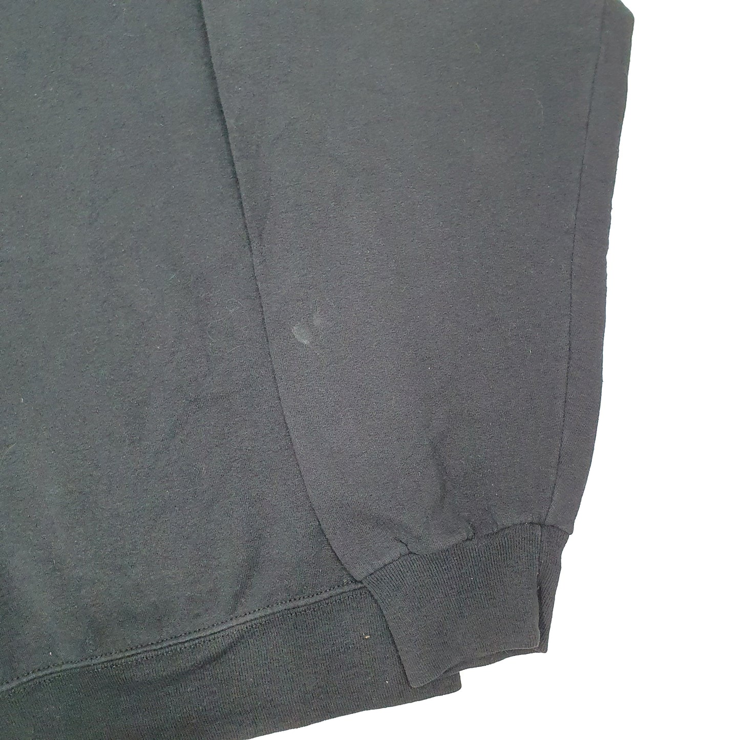 Jerzees USA College Sports Football Quarter Zip M Black