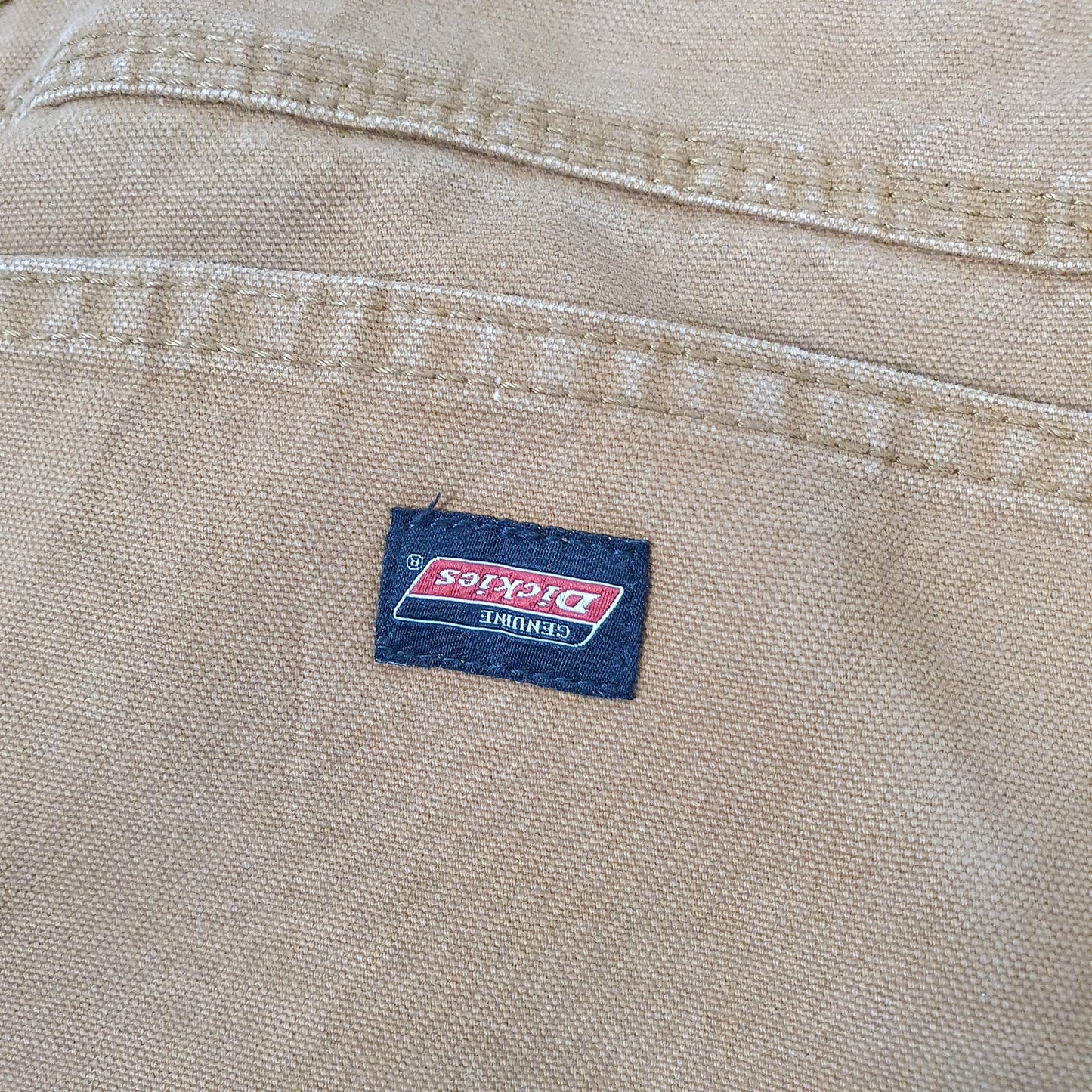 Mens Dickies Brown Carpenter Trousers W36 L31 Brown