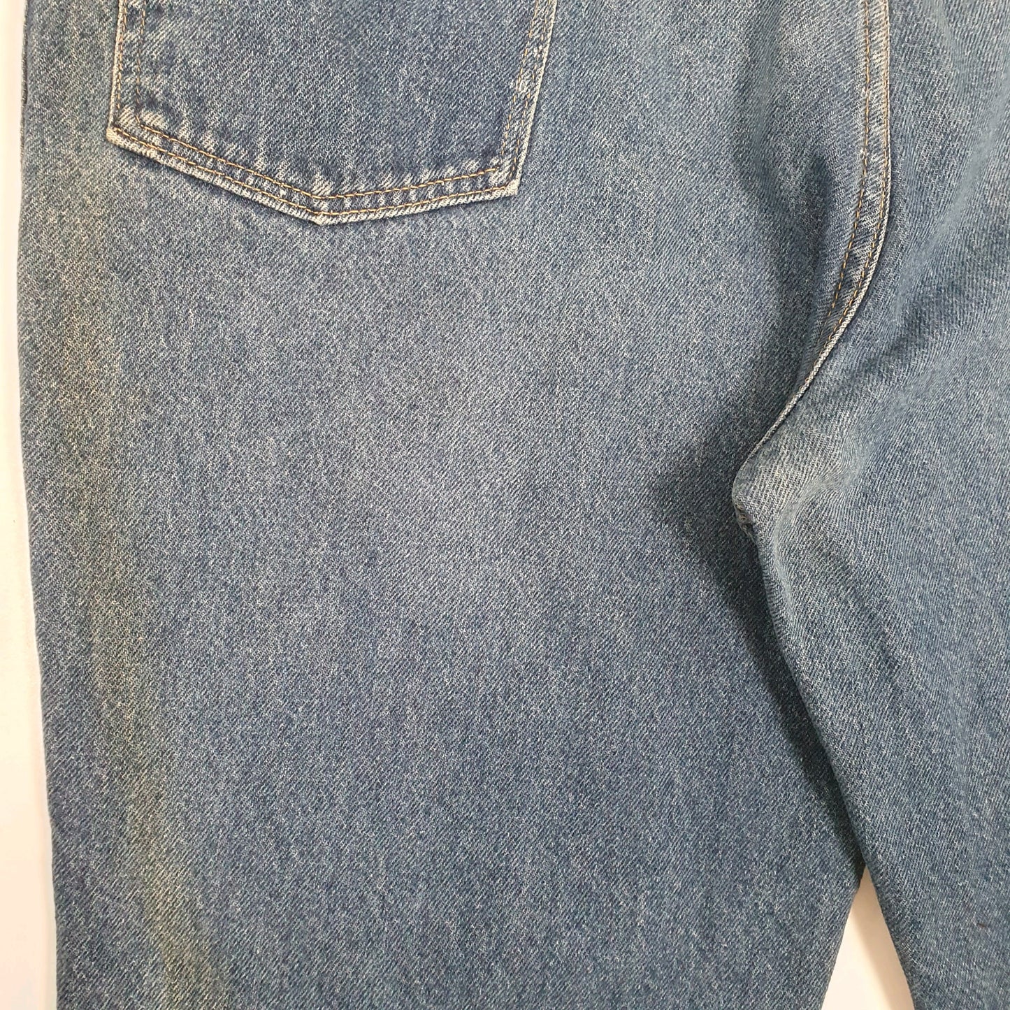 Rustler Casual Bootcut Fit Jeans W40 L29 Blue