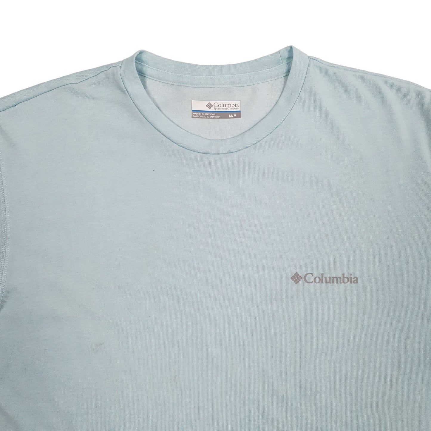 Mens Blue Columbia Sportswear Omni Wick Short Sleeve T Shirt