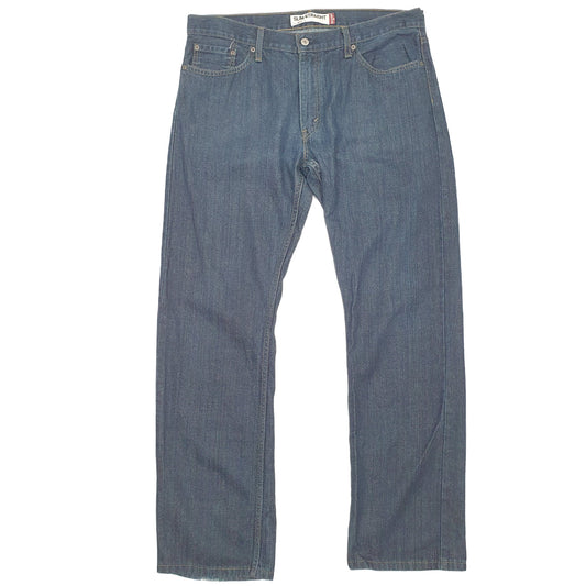Levis 514 Straight Fit Jeans W36 L32 Blue