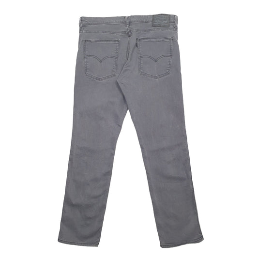 Levis 511 Slim Fit Jeans W36 L30 Grey
