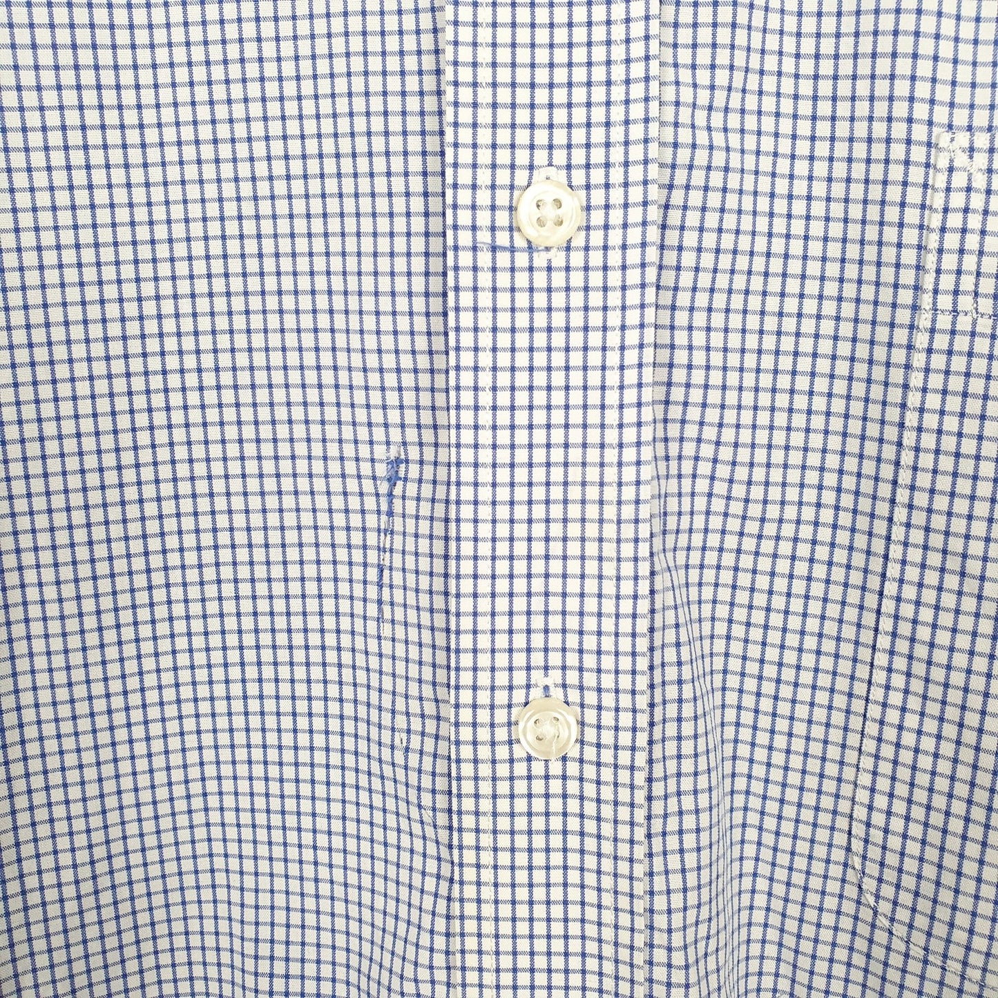 Tommy Hilfiger Long Sleeve Regular Fit Check Shirt Blue