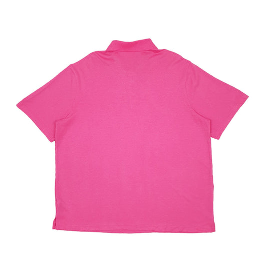 Champion Duo Dry Sport Active Short Sleeve Polyester Polo Shirt Pink