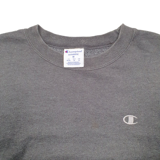 Mens Grey Champion Crewneck Jumper