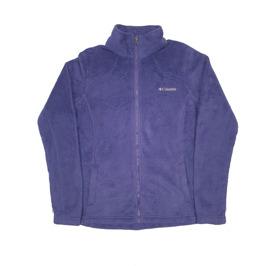 Columbia Sportswear Full Zip Fleece L Purple