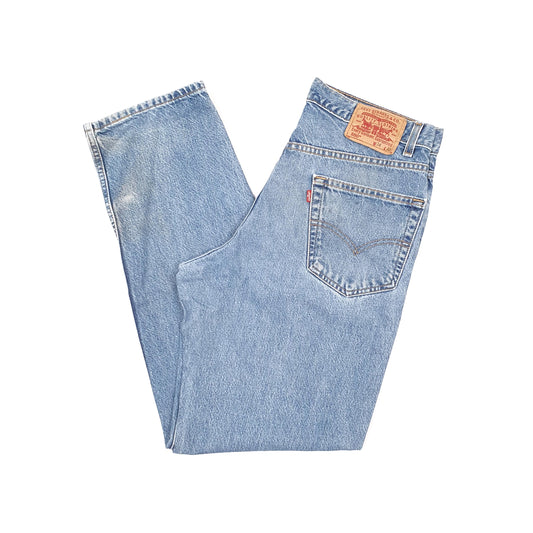 Mens Blue Levis Vintage 2000s 550 JeansW34 L32