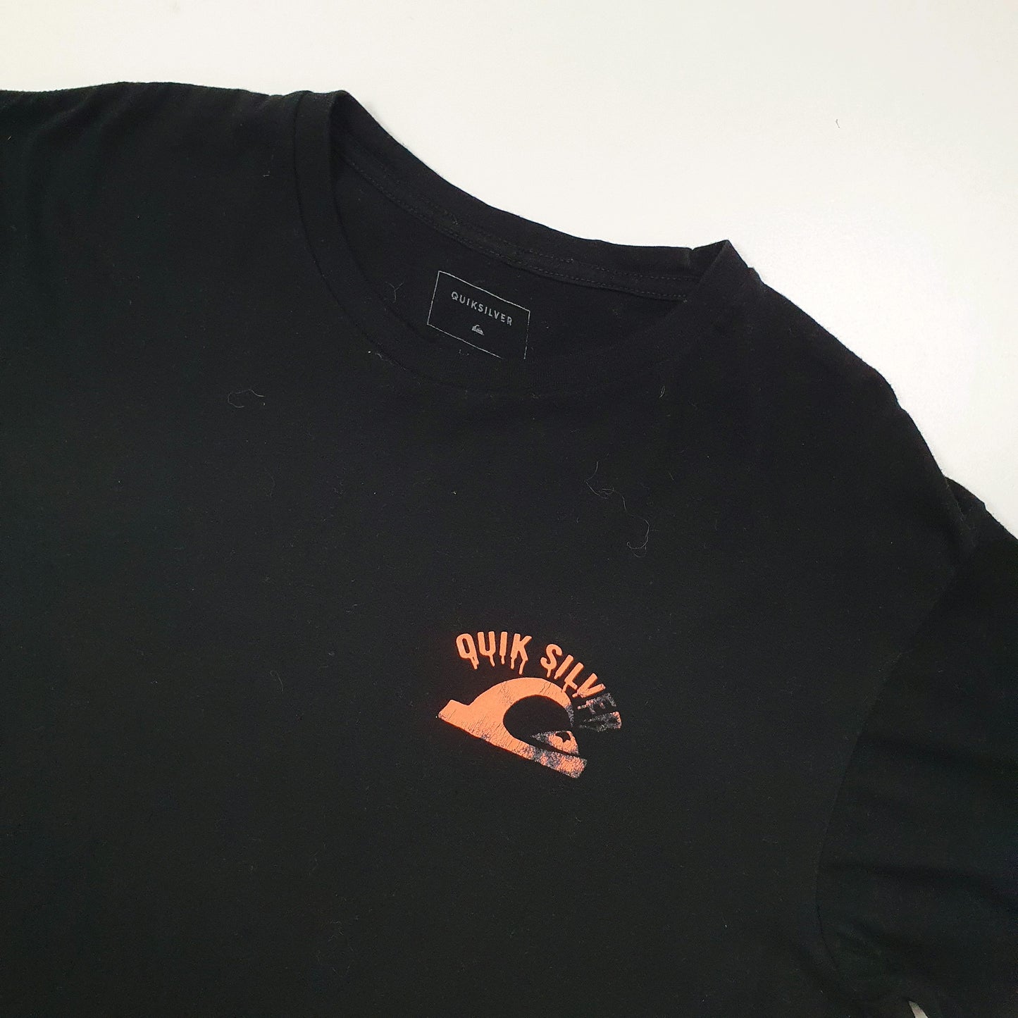 Quiksilver Short Sleeve T Shirt Black