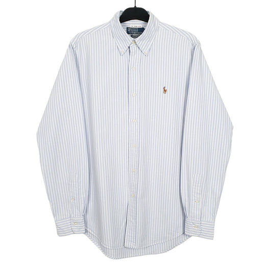 Ralph Lauren Long Sleeve Regular Fit Check Shirt Blue