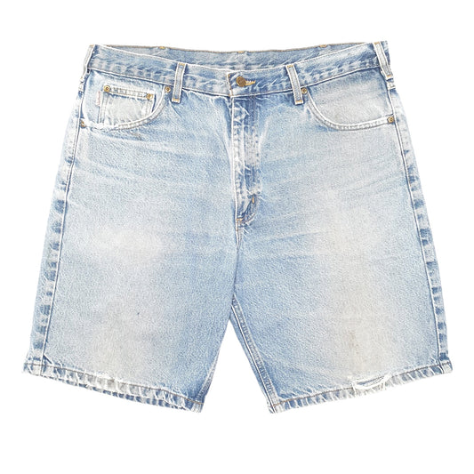 Mens Blue Carhartt Workwear Denim Shorts