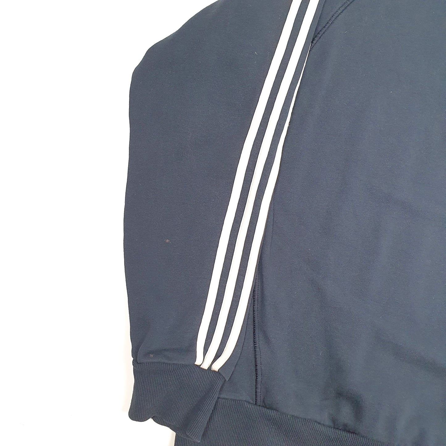Mens Navy Adidas Crewneck Jumper