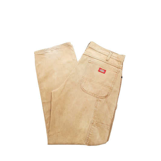 Dickies Carpenter Loose Fit Jeans W34 L32 Brown