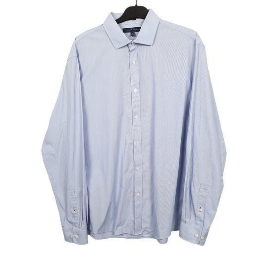 Mens Blue Tommy Hilfiger Long Sleeve Shirt