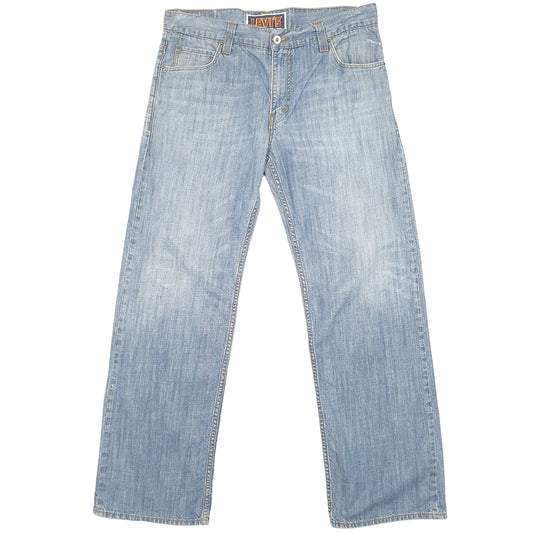 Levis 549 Loose Fit Low Jeans W36 L32 Blue