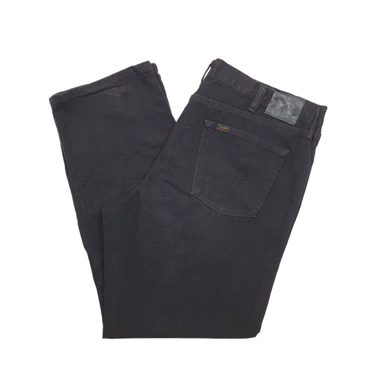Lee Regular Straight Fit Jeans W40 L30 Black