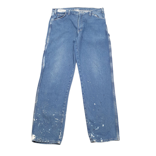 Dickies Relaxed Regular Fit Jeans W36 L32 Blue
