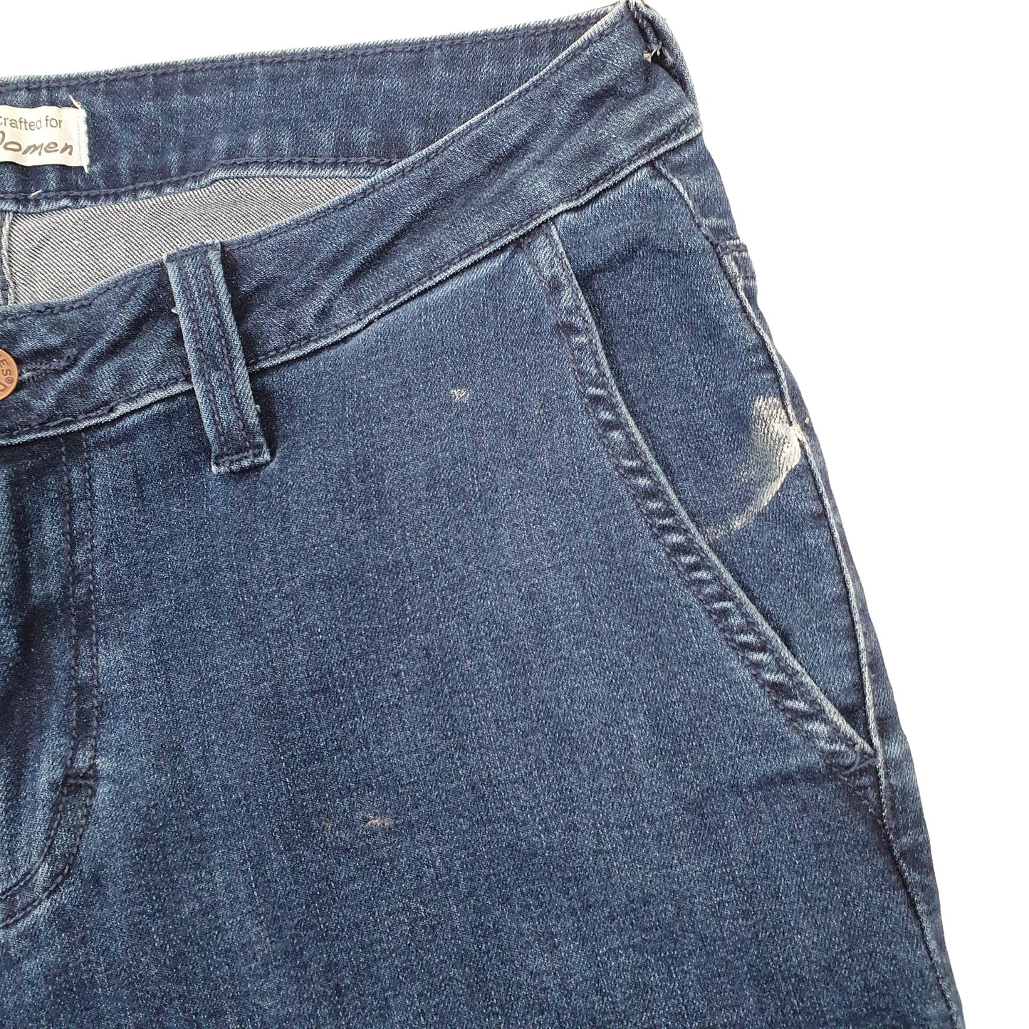 Dickies Carpenter Skinny Fit Jeans UK12 Blue