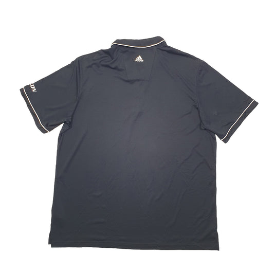 Adidas Golf Short Sleeve Polyester Polo Shirt Black