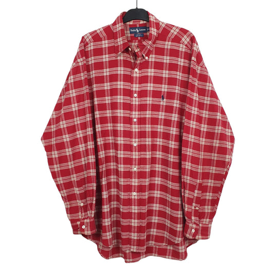 Mens Red Ralph Lauren Long Sleeve Shirt