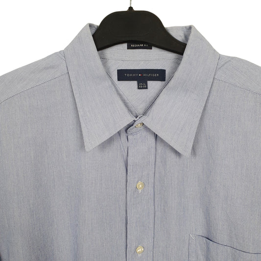 Tommy Hilfiger Long Sleeve Regular Fit Shirt Blue
