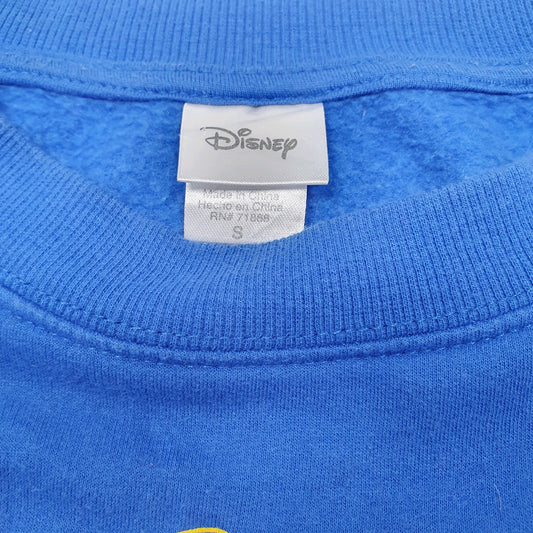 Mens Blue Disney Minnie Mouse Crewneck Jumper