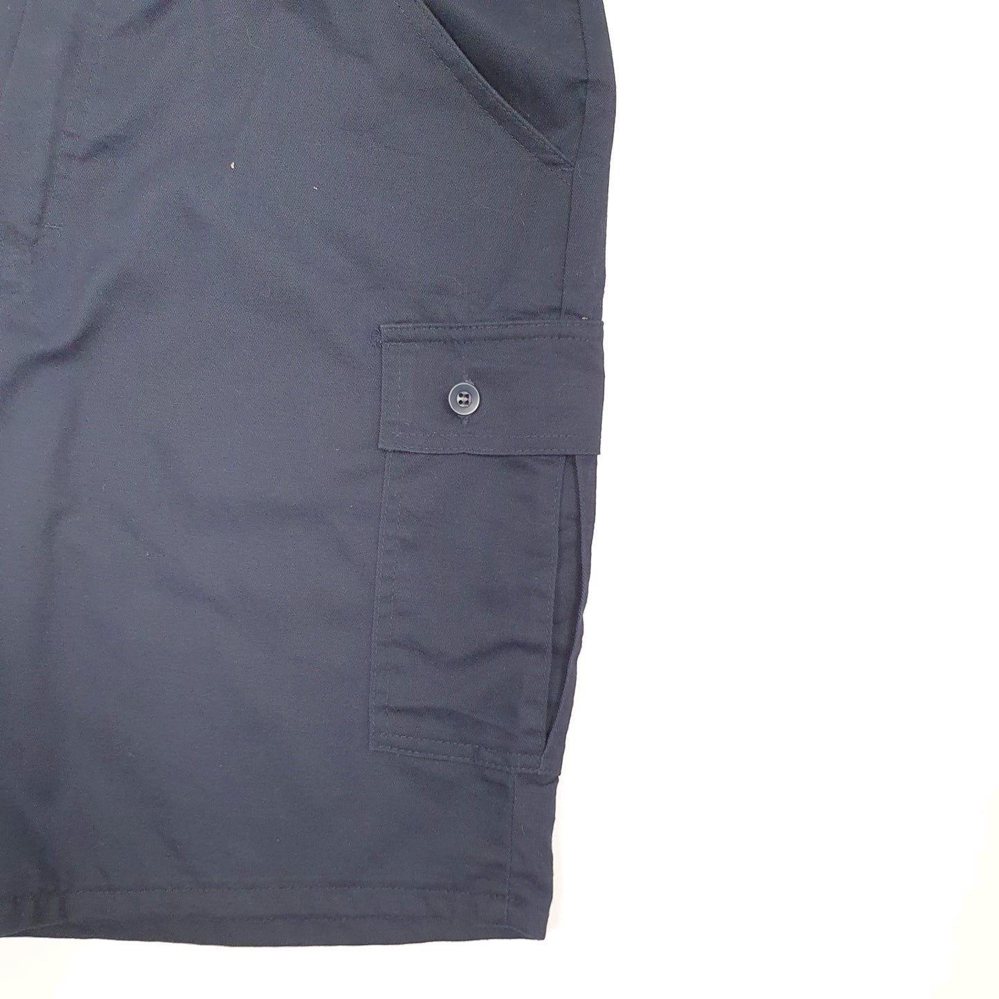 Mens Navy Big Al Combat Vintage Cargo Shorts