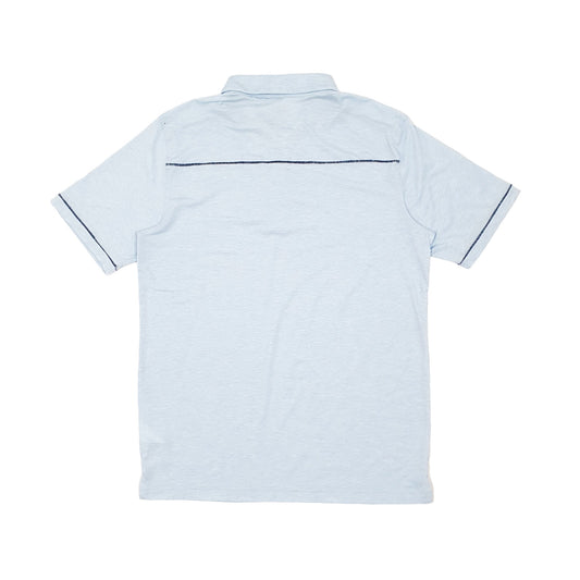 Puma Sport Active Short Sleeve Polyester Polo Shirt Blue