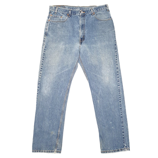 Mens Blue Levis 505 JeansW38 L32