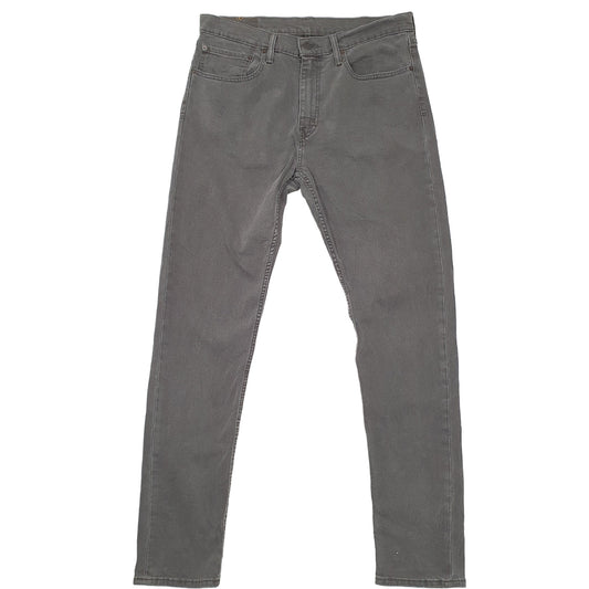 Levis 512 Slim Fit Jeans W34 L32 Grey