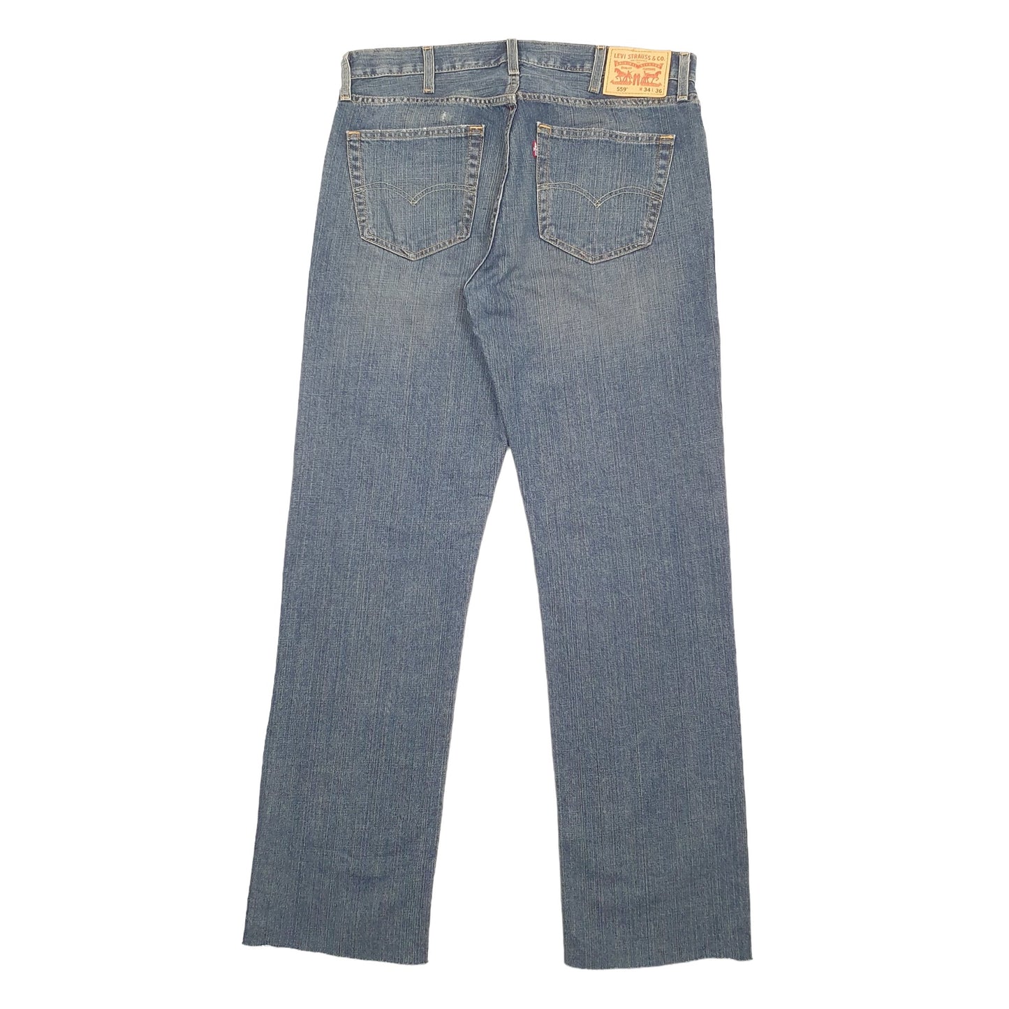 Levis 559 Relaxed Fit Jeans W34 L33 Blue