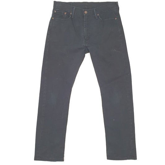 Levis 513 Slim Fit Jeans W33 L29 Black