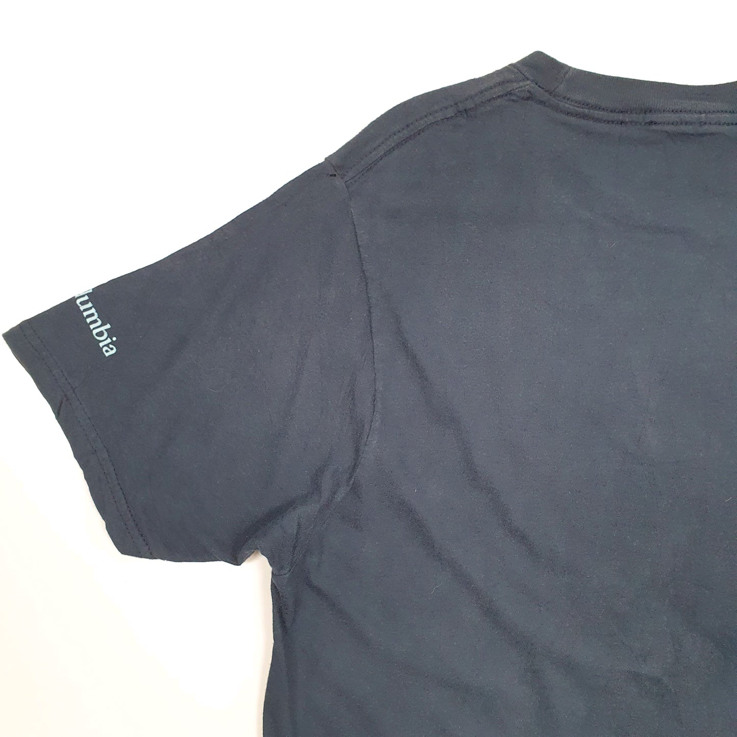 Mens Navy Columbia Sportswear Short Sleeve T Shirt