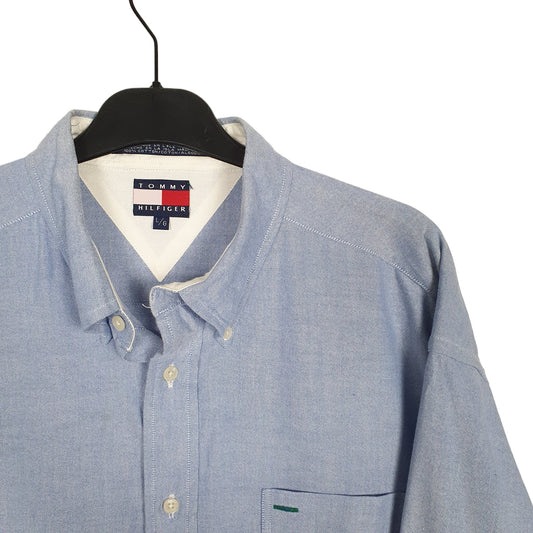 Tommy Hilfiger Long Sleeve Regular Fit Shirt Blue