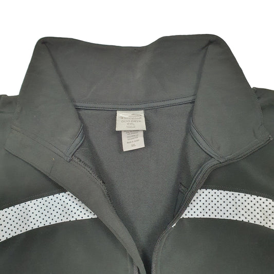 Womens Black Champion Active Duo Dry Quarter Zip Jumper