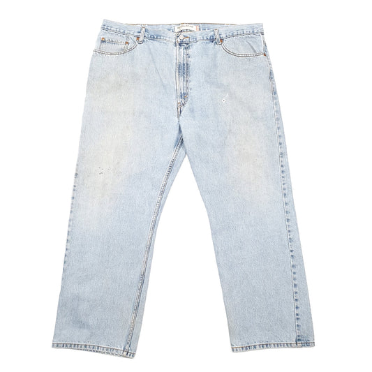 Levis 505 Regular Fit Jeans W44 L30 Blue