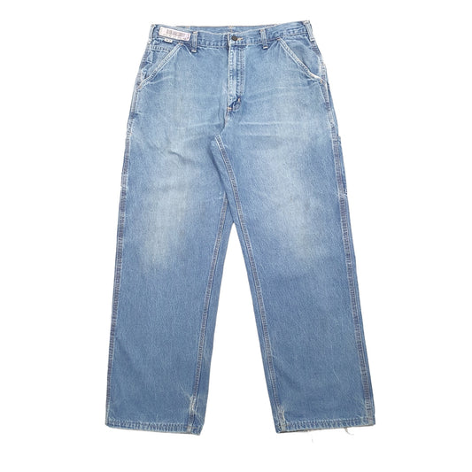 Carhartt Casual Loose Fit Jeans W34 L30 Blue
