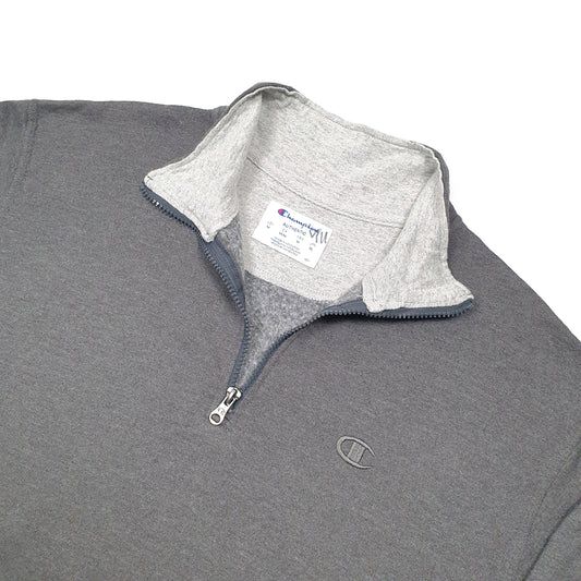 Champion Quarter Zip M Grey