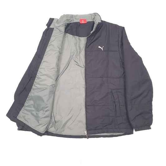 Mens Puma Puffer Jacket Black