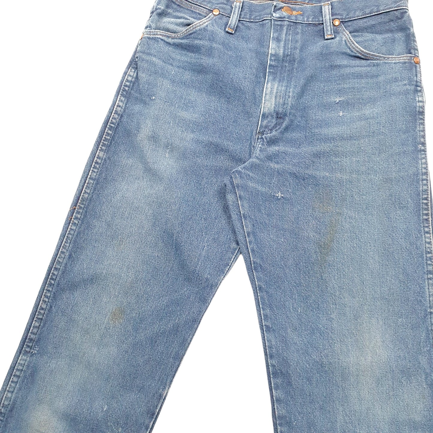 Wrangler Straight Fit Jeans W32 L38 Blue