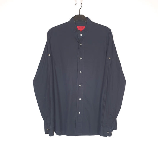 Hugo Boss Long Sleeve Regular Fit Shirt Black